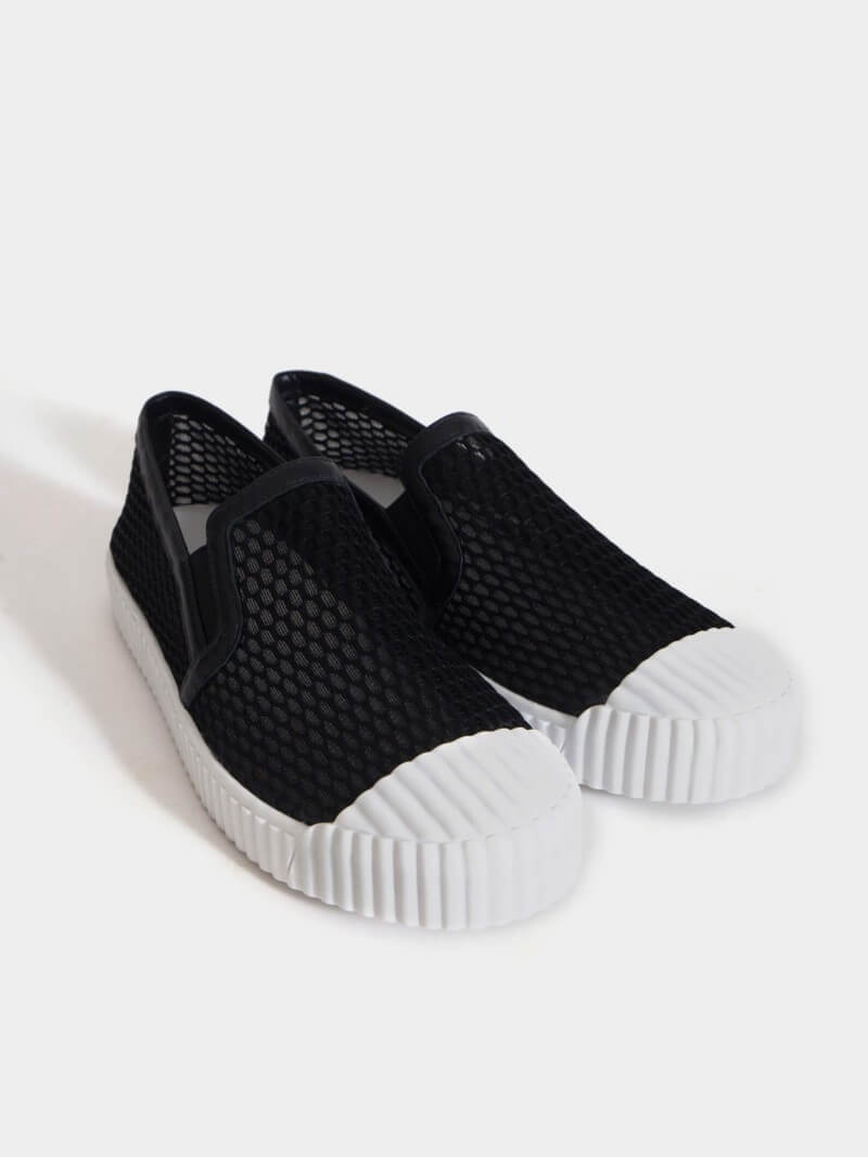 Zapatillas Slip-On Negra Filippa