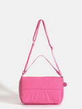 Bandolera Puffer Fucsia Caro