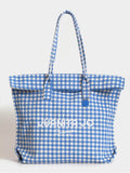 Bolso De Playa Grande Azul Amalfi