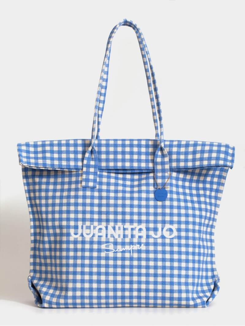 Bolso De Playa Grande Azul Amalfi