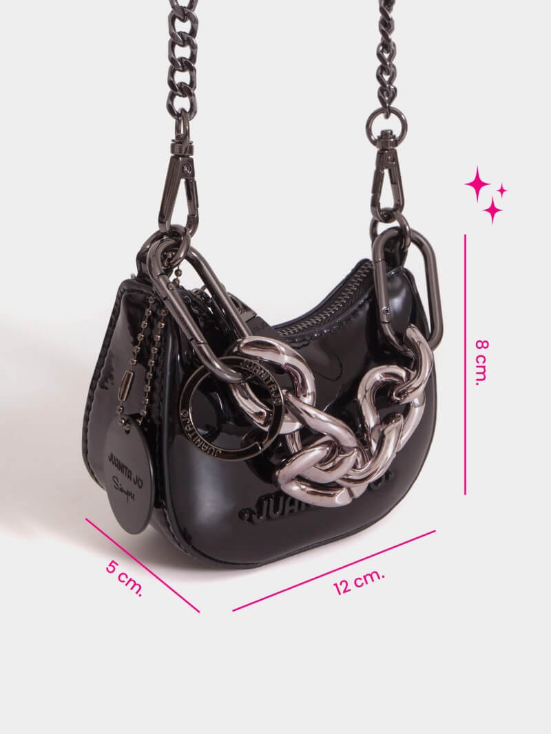 Lipstick Bag Negra Sasha