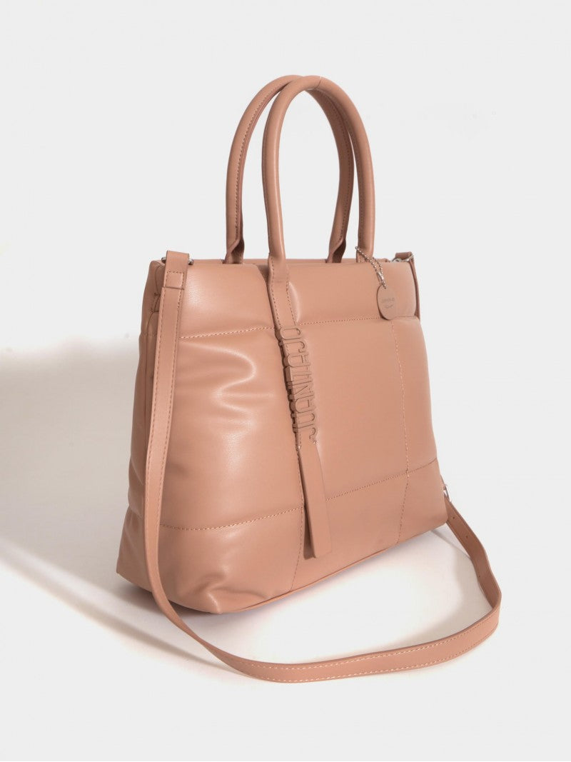 Cartera Mediana Visón Puffer