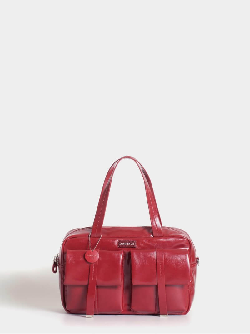 Cartera Grande Roja Roxie