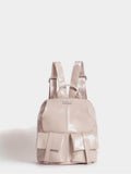 Mochila Visón Efecto Charol Roxie