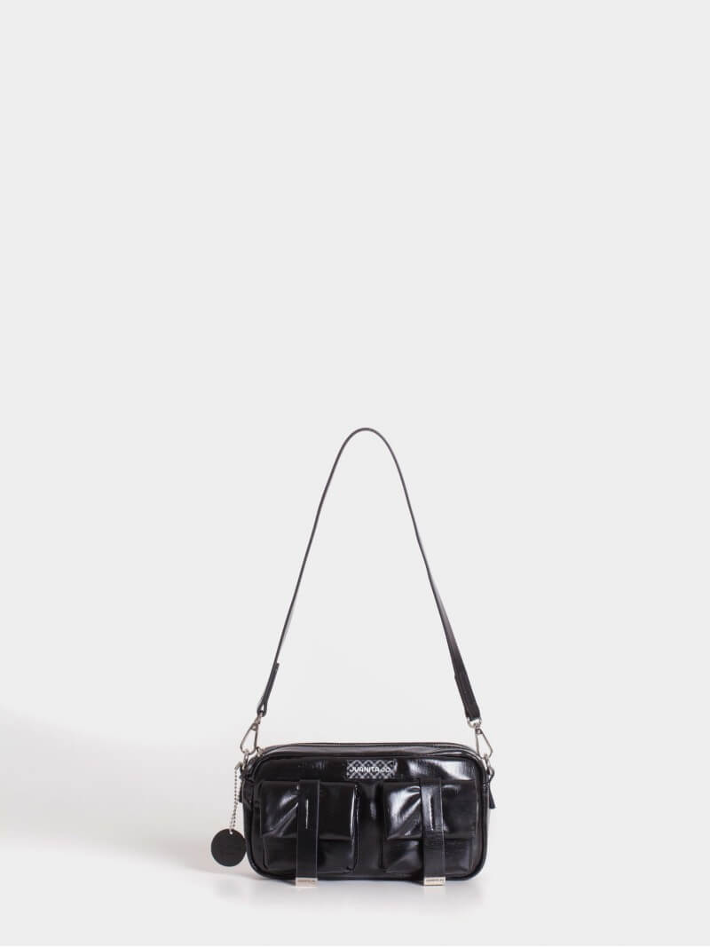 Cartera Bandolera Negra Roxie