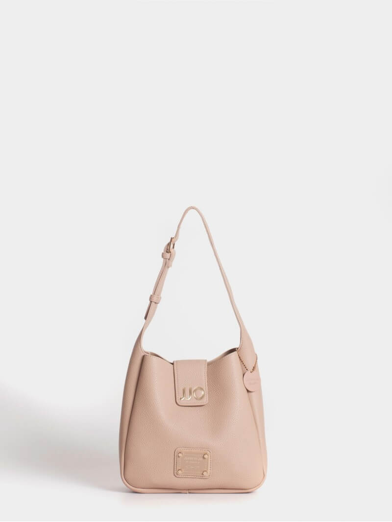 Cartera Camel Tipo Bucket Chica Lina