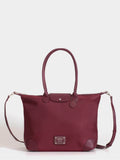 Cartera Tipo Maletín Porta Notebook 14" Bordó Mara