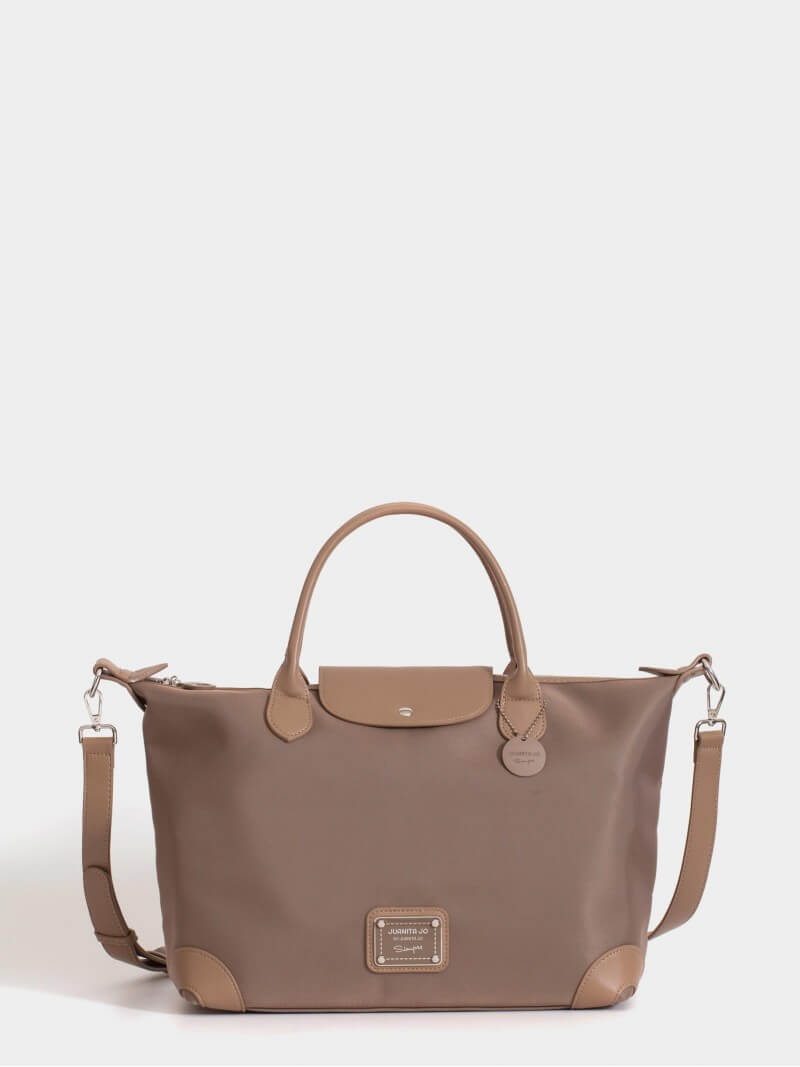 Cartera Mediana Tipo Maletín Visón Mara