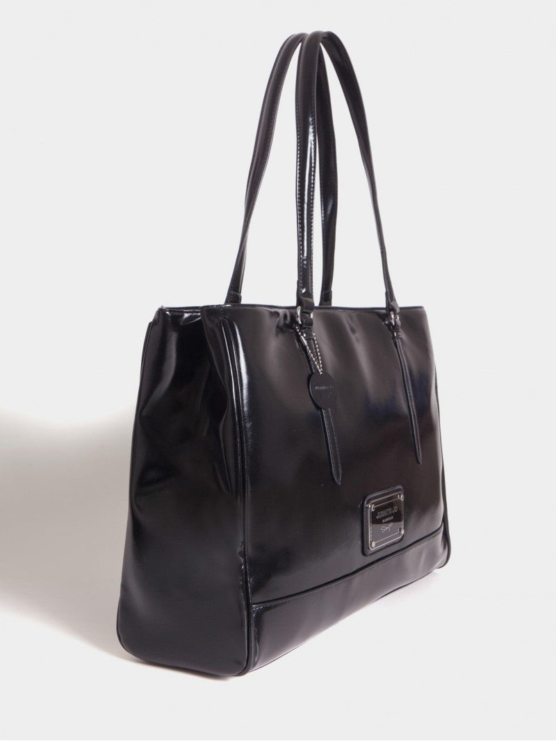 Cartera Porta Notebook Negra Worky Pro