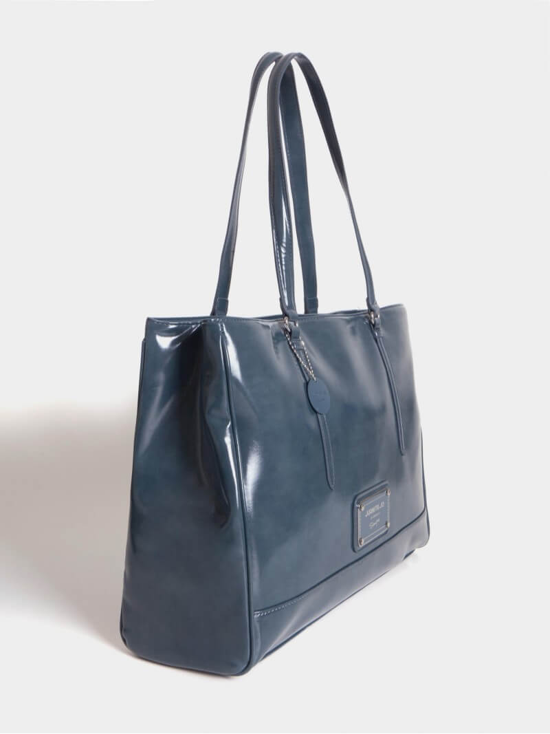 Cartera Porta Notebook Azul Worky Pro
