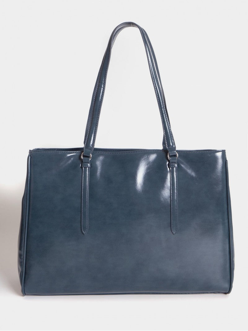 Cartera Porta Notebook Azul Worky Pro