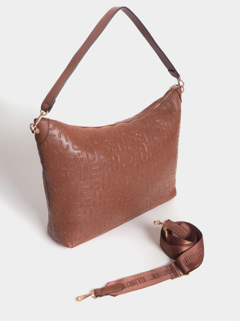 Cartera Porta Notebook Color Chocolate Monogram