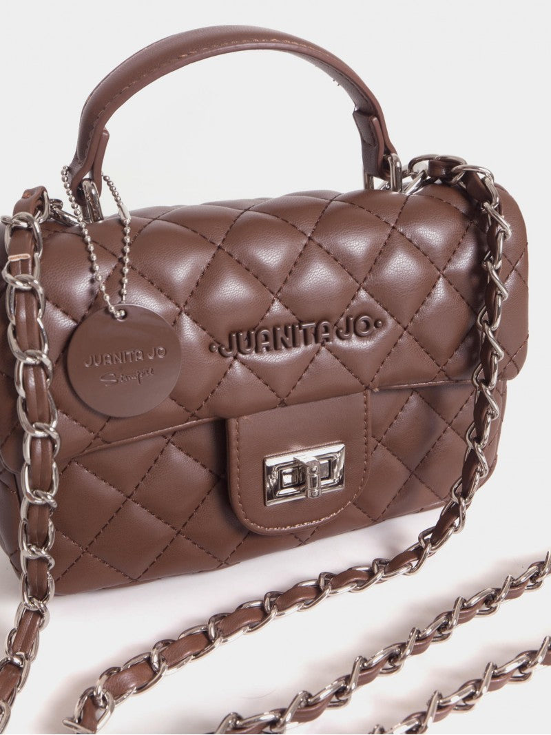 Cartera Minibag Marrón Mile