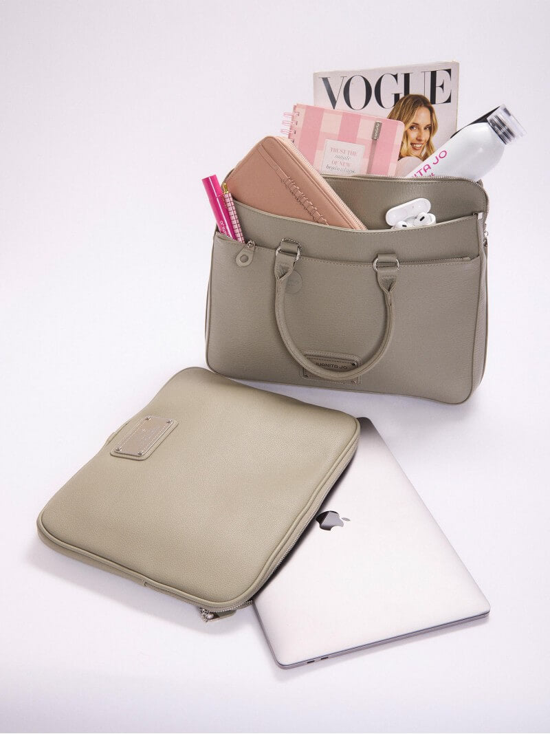 Maletín Porta Notebook Verde Boss