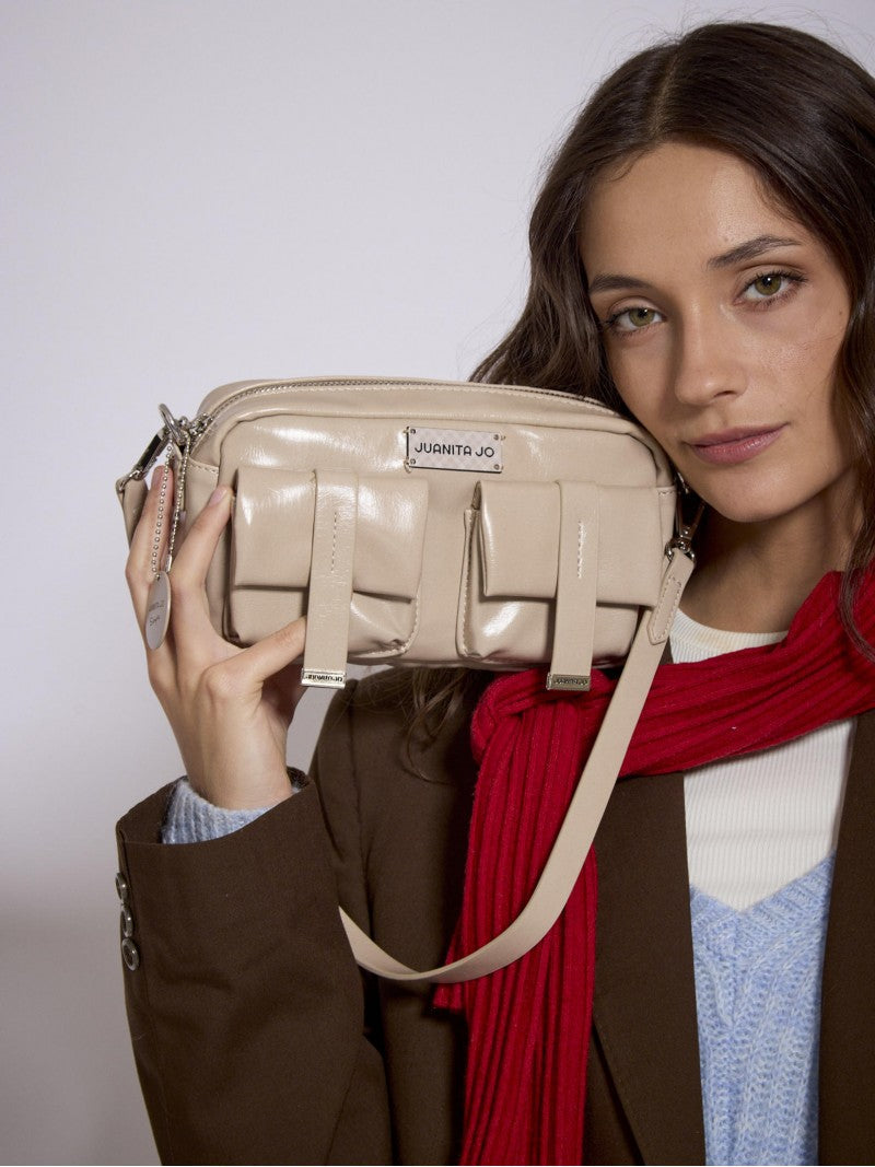 Cartera Bandolera Visón Roxie