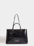 Cartera Con Porta Notebook Negra Worky