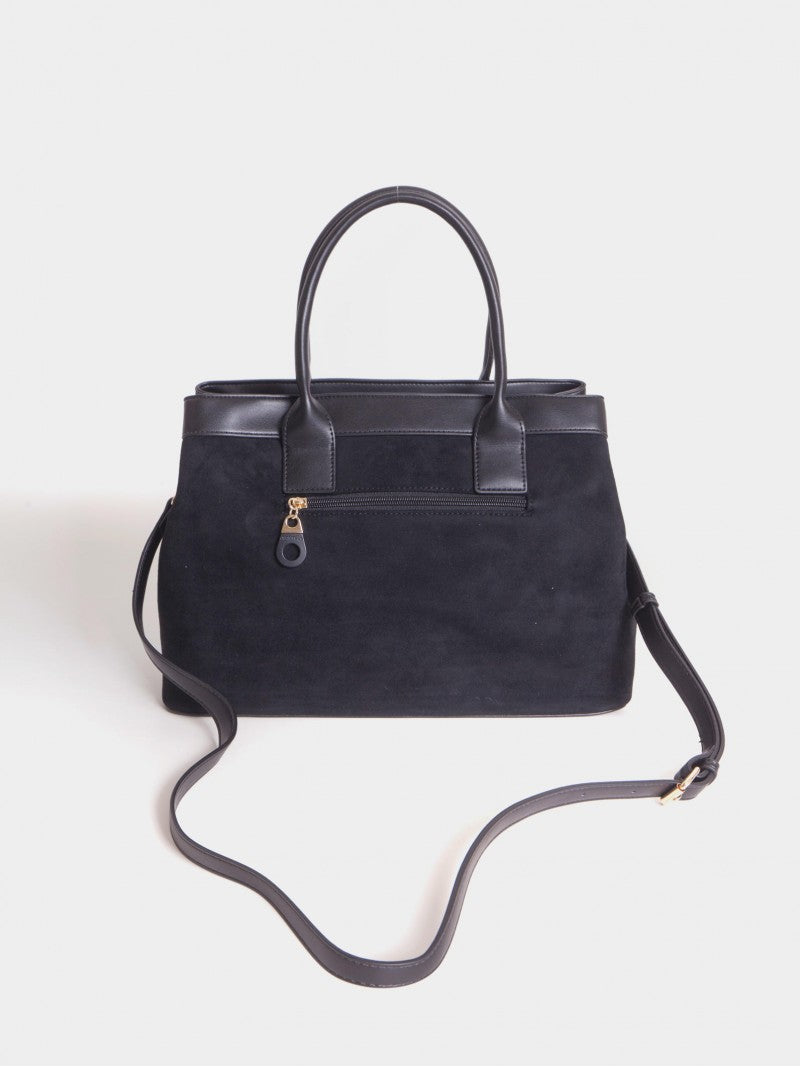 Cartera De Mano Negra Virginia