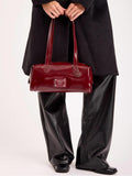 Cartera Baguette Bordó Carrie