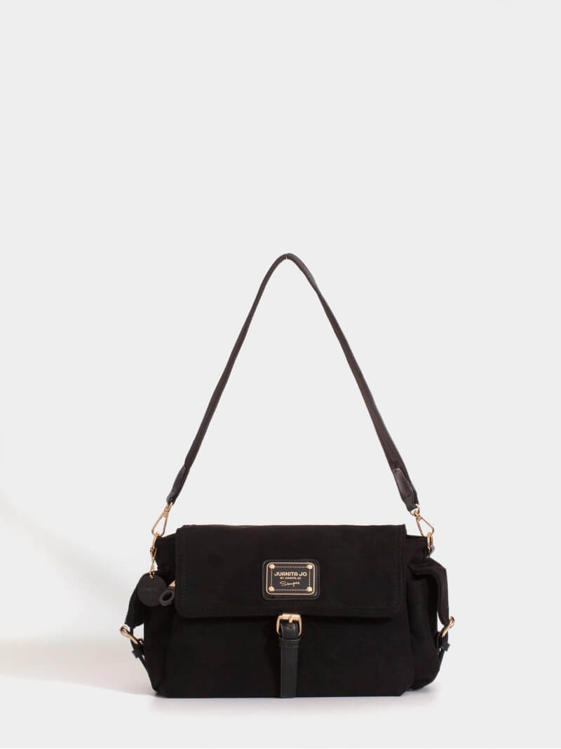 Cartera Y Bandolera Negra Montana