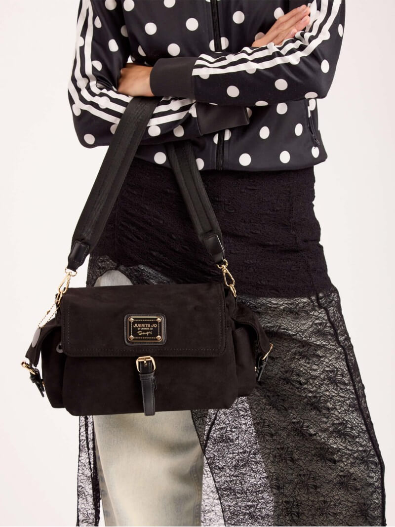 Cartera Y Bandolera Negra Montana