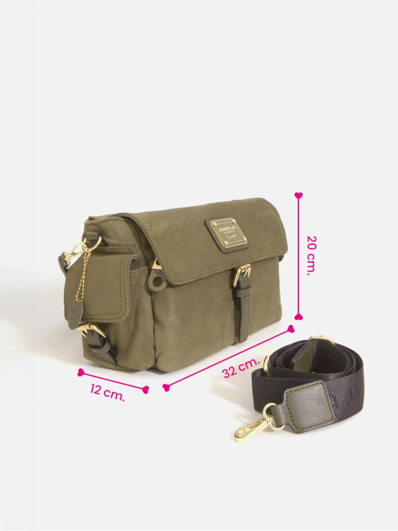 Cartera Y Bandolera Verde Montana