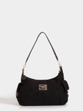 Cartera De Hombro Negra Montana