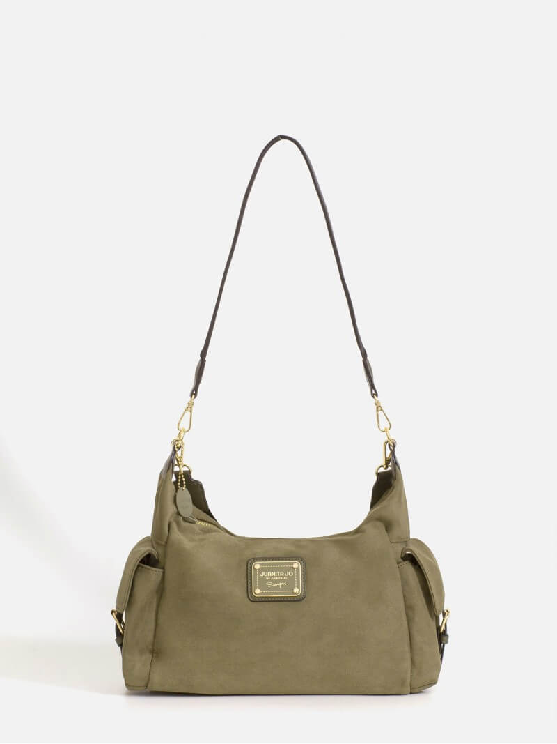 Cartera De Hombro Verde Montana