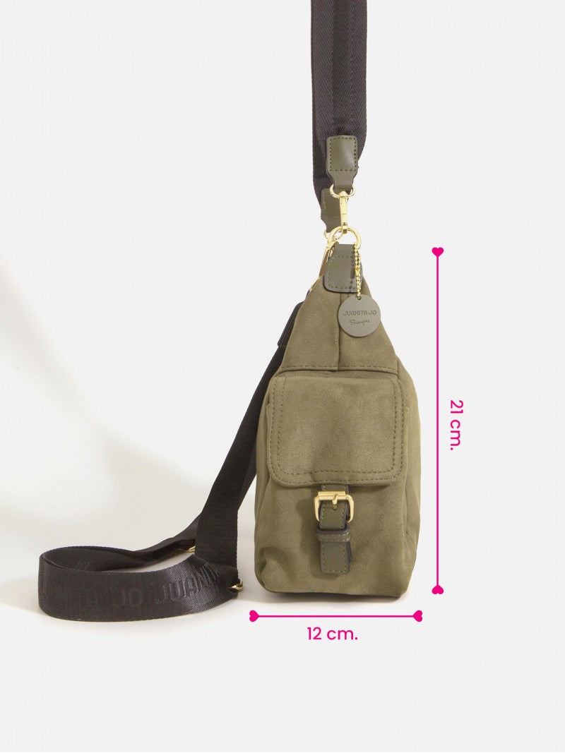 Cartera De Hombro Verde Montana
