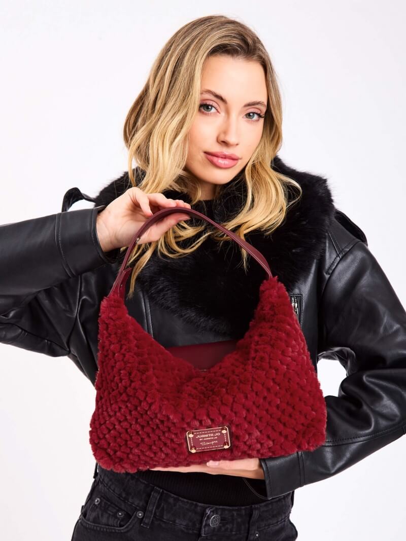 Cartera De Mano Roja Dolina