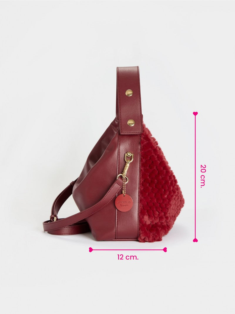 Cartera De Mano Roja Dolina