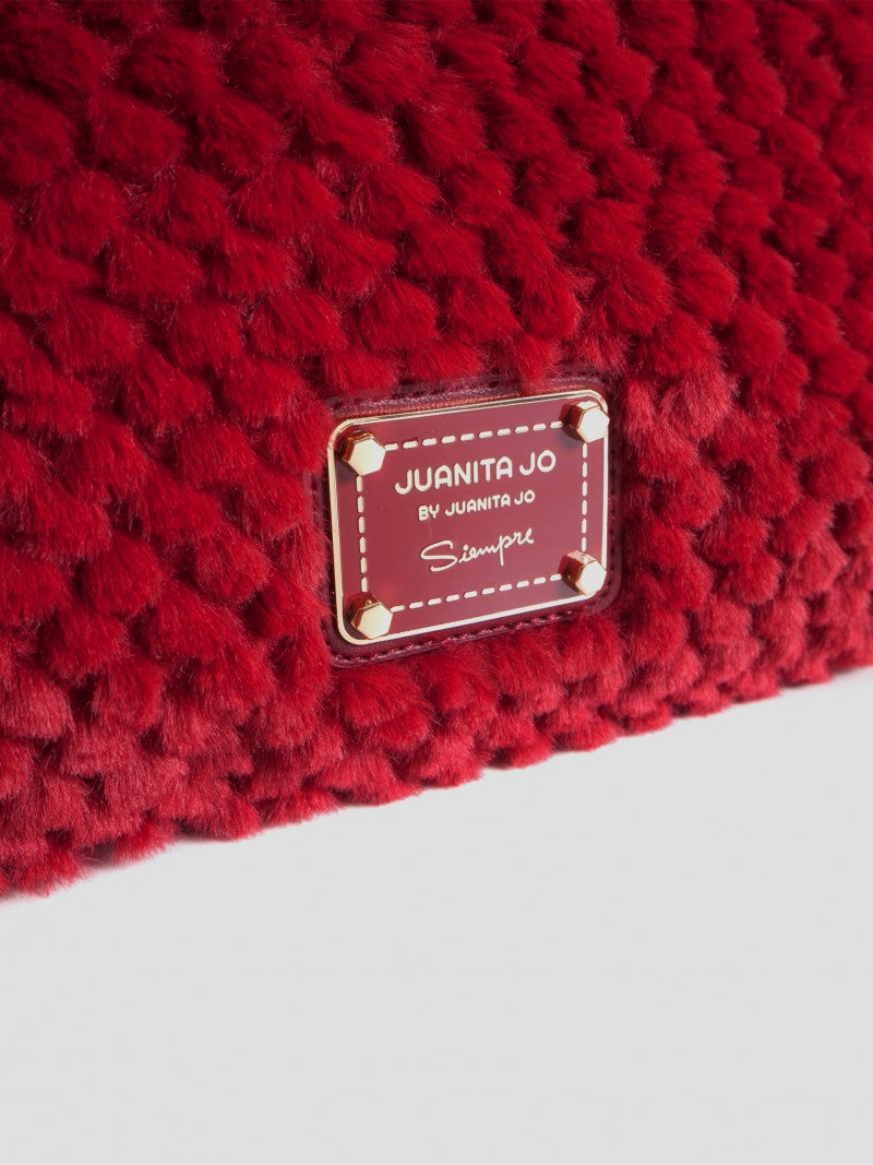 Cartera De Mano Roja Dolina