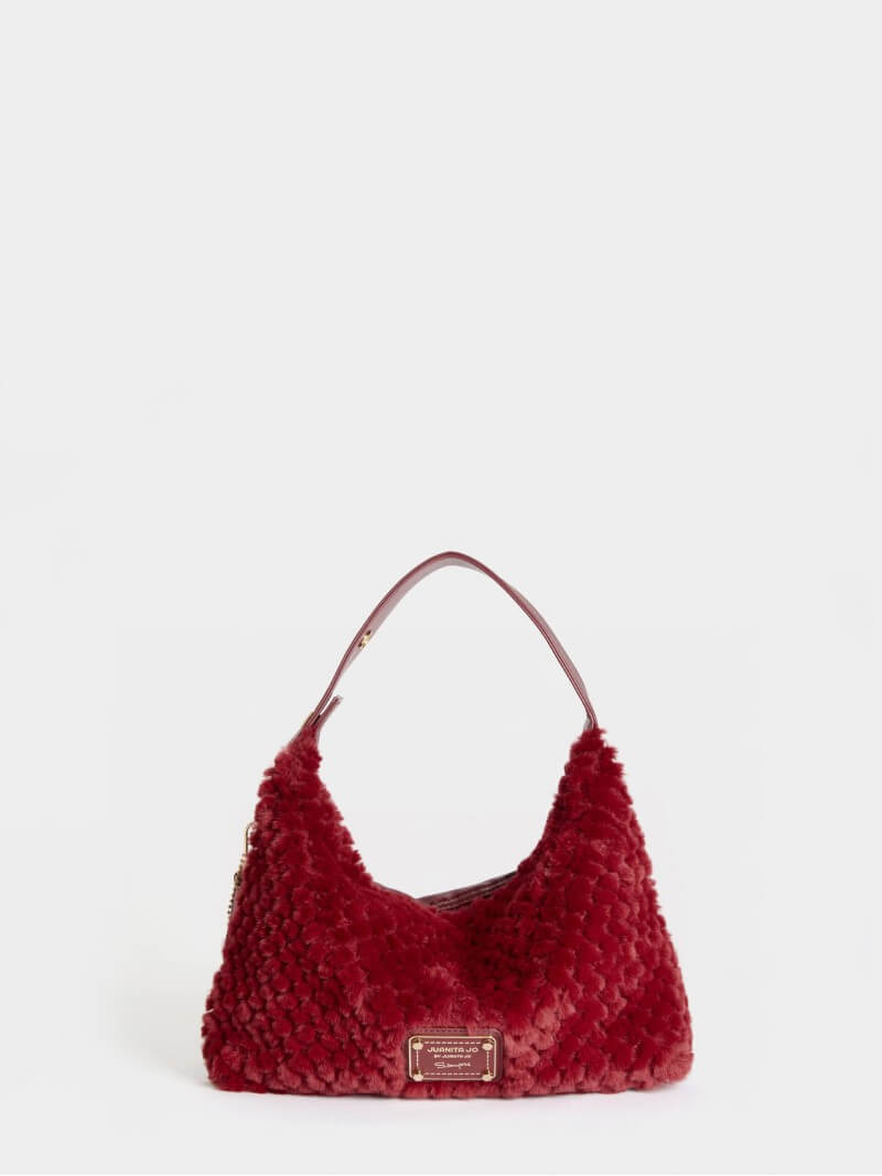 Cartera De Mano Roja Dolina