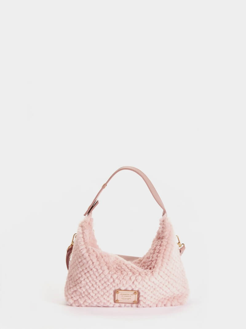 Cartera De Mano Rosa Dolina