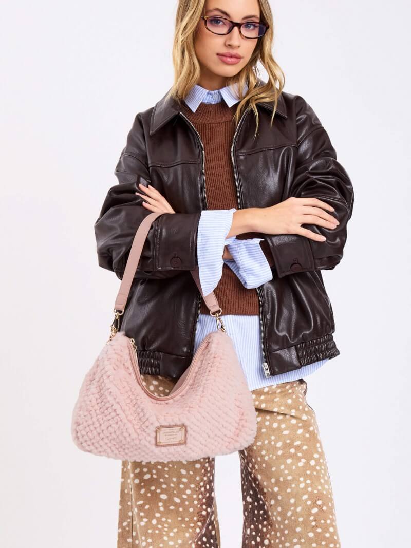 Cartera De Hombro Rosa Dolina