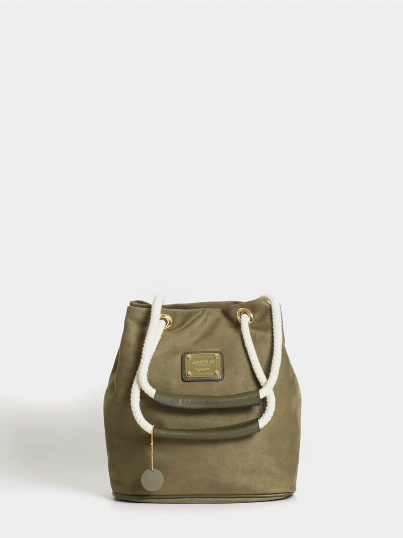 Cartera Bucket Verde Montana