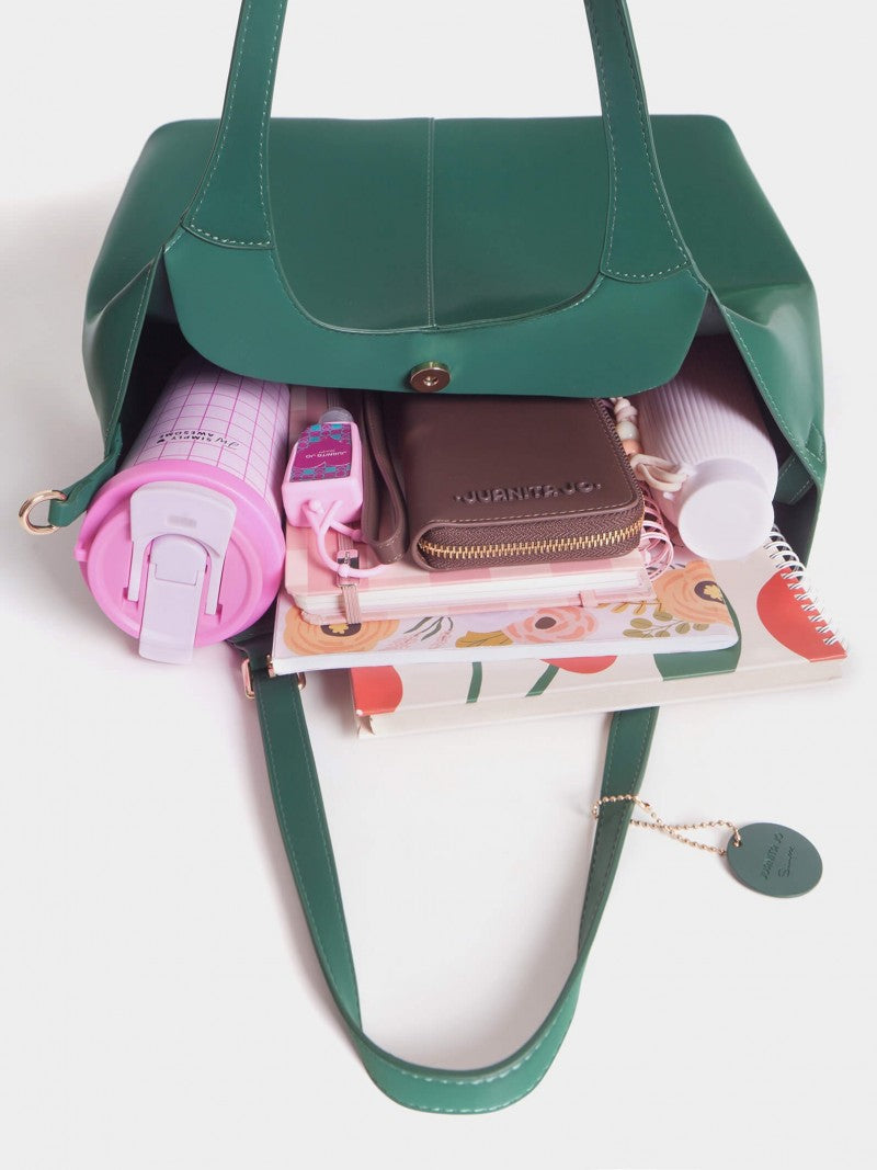 Cartera Y Bandolera Meryl Verde