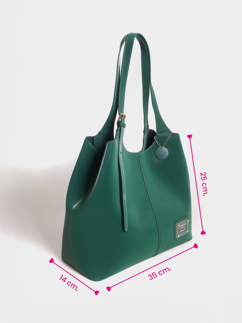Cartera Y Bandolera Meryl Verde