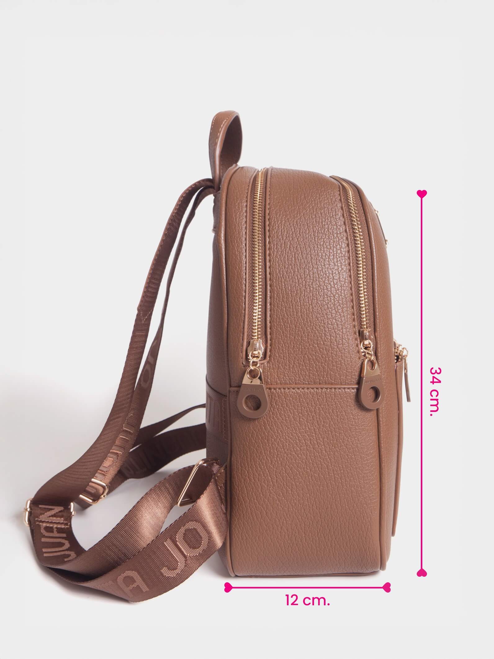 Mochila Ayse Mediana Chocolate