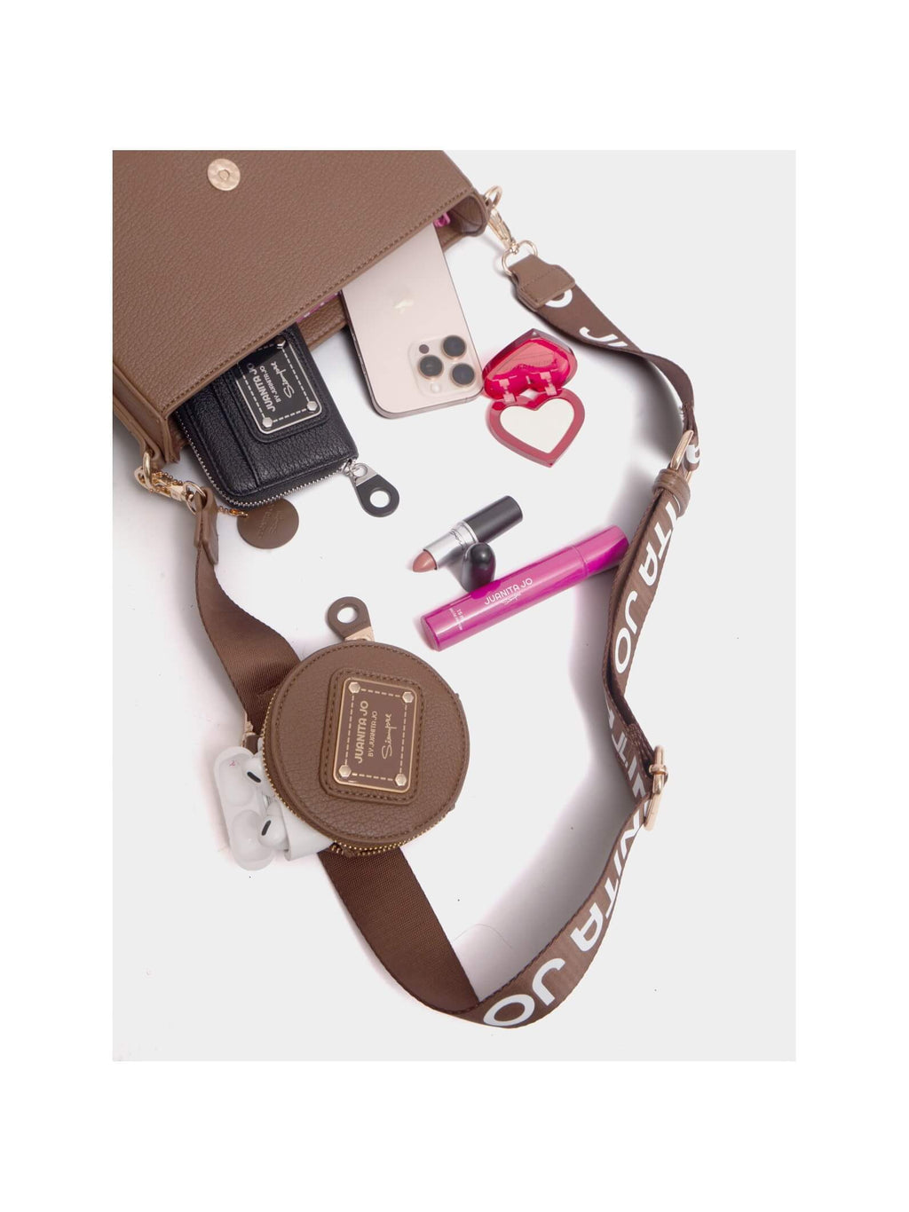 Bandolera Arial Chocolate