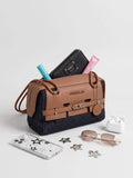 Baguette Denim Jessie Negro Y Suela
