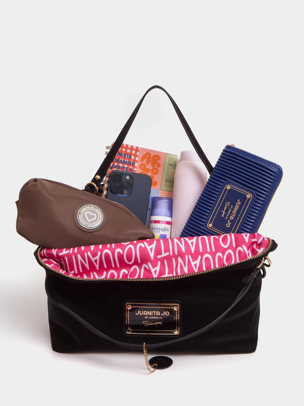 Cartera Mediana Negra Amira