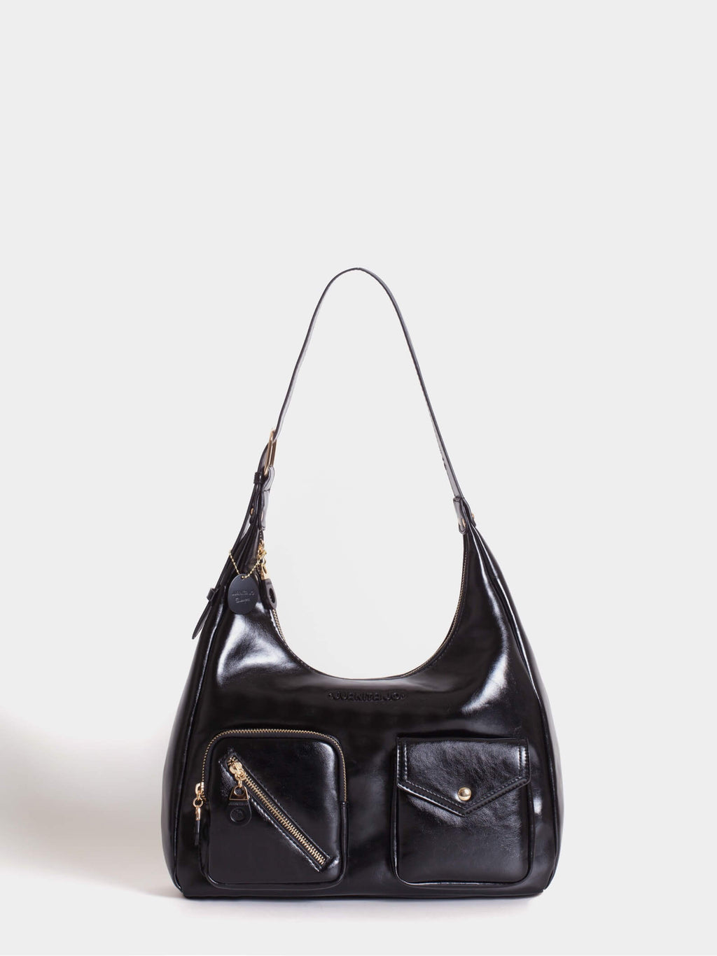 Cartera Charol Ginebra Negro