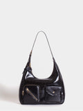 Cartera Charol Ginebra Negro