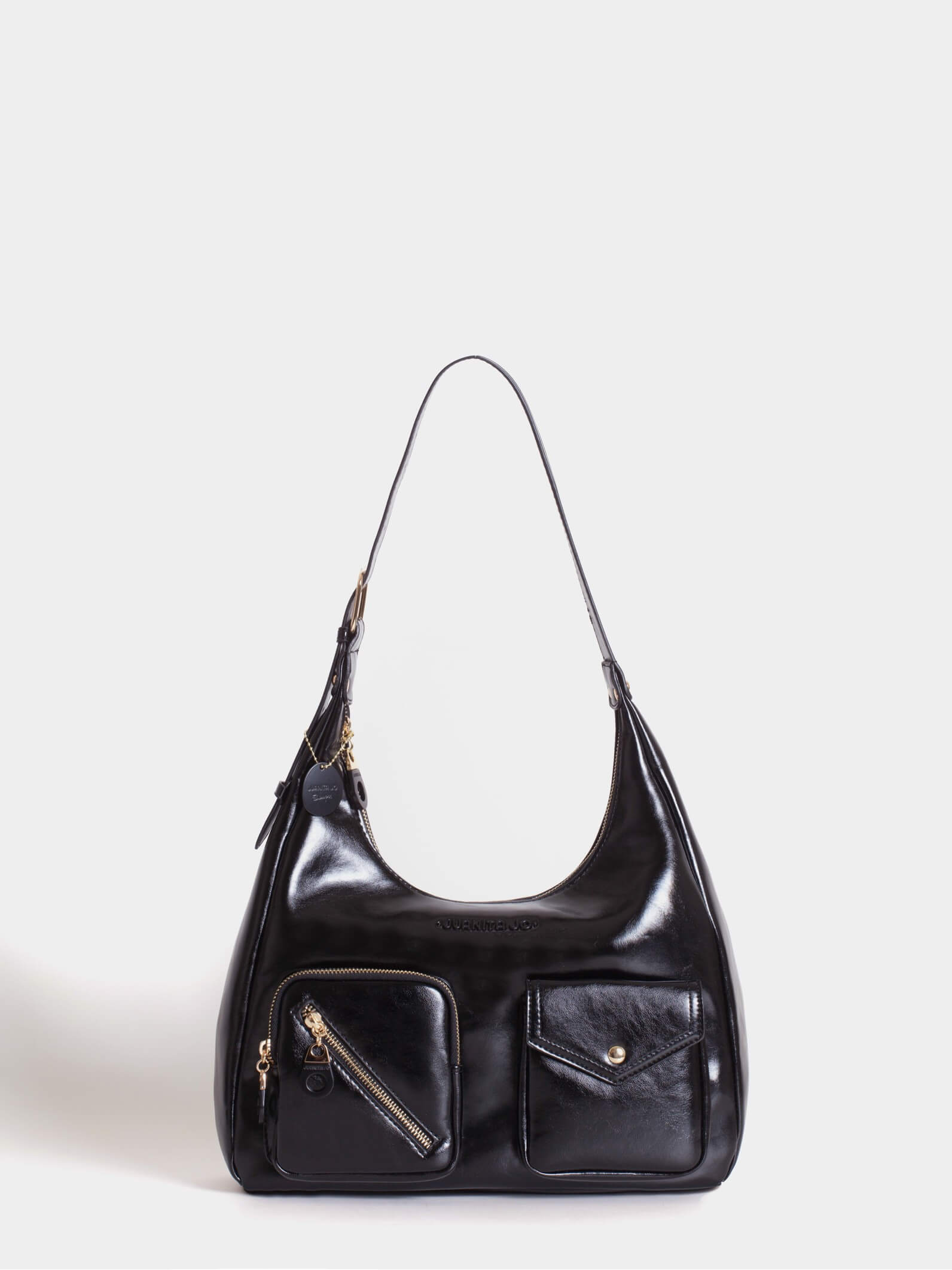 Cartera Charol Ginebra Negro