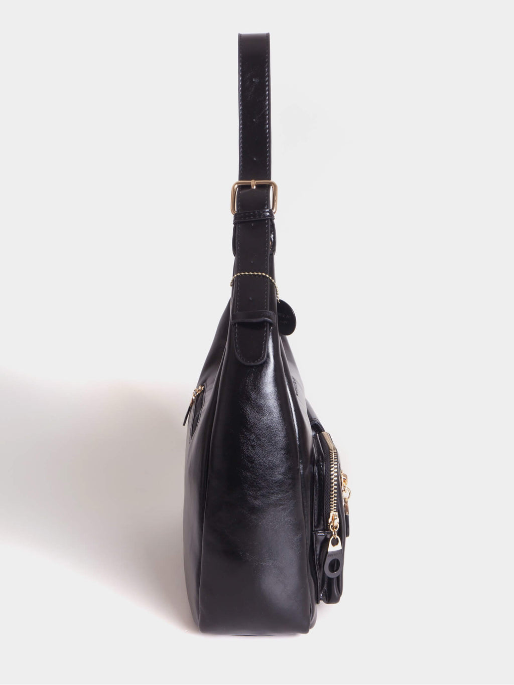 Cartera Charol Ginebra Negro