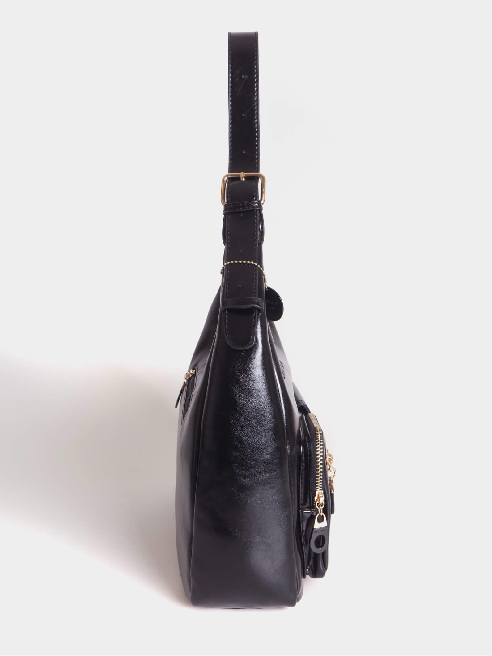 Cartera Charol Ginebra Negro