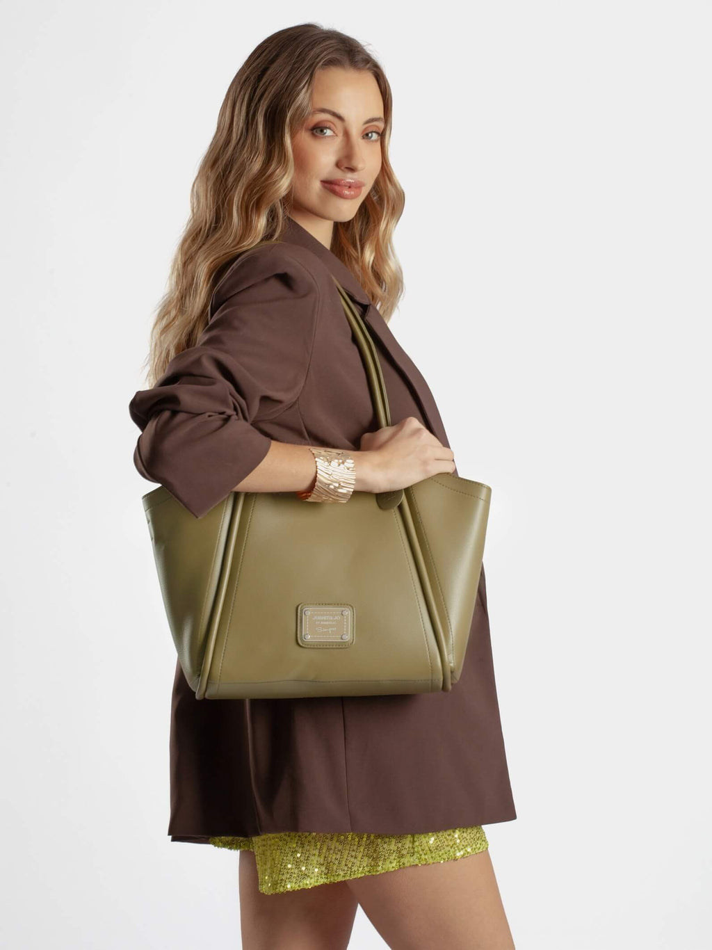 Cartera Carol Grande Verde