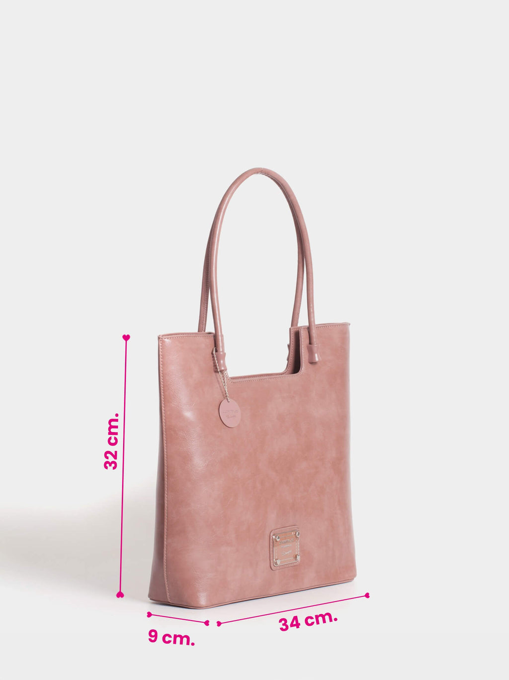 Cartera Rectangular Dona Marrón