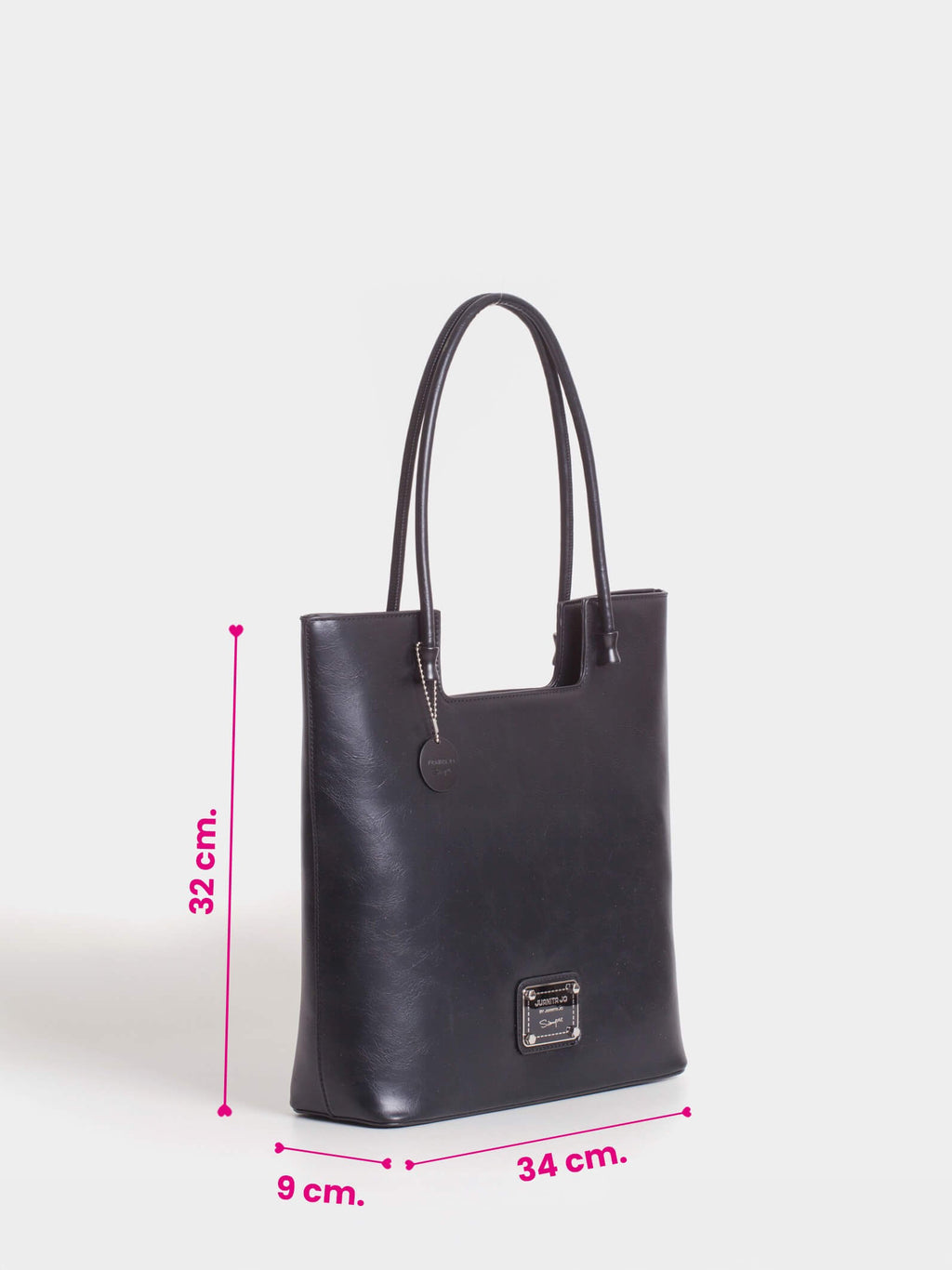 Cartera Rectangular Dona Negro