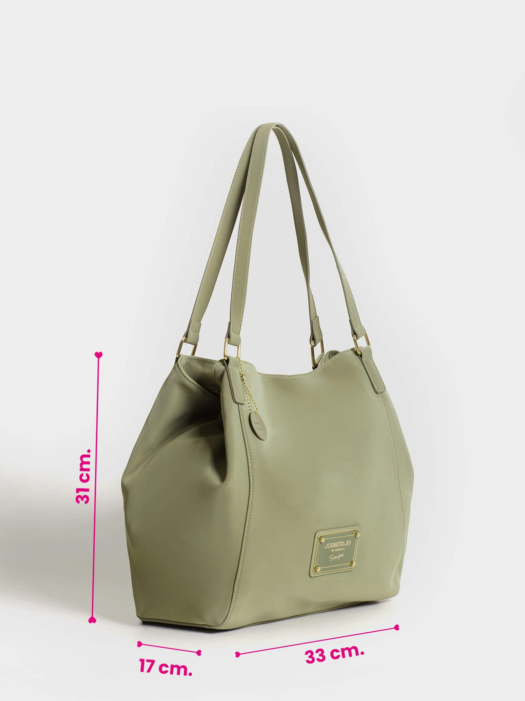 Cartera Grande Verde Amira Verde